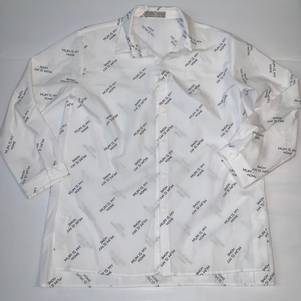 Zara girls mum is my home button down shirt!!!
